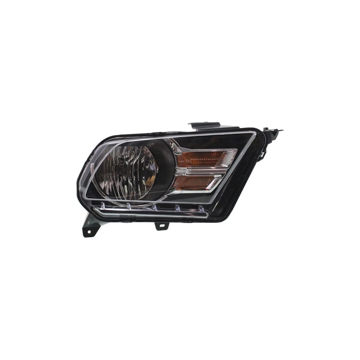Halogen Headlight Set of 2 for Ford Mustang (2010–2014) LH RH Bulbs