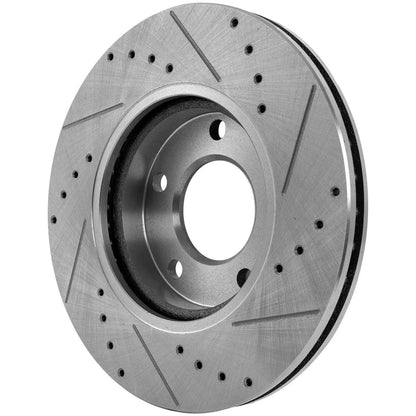 Front Brake Disc Rotors and Pads Kit for Mazda 3 (2004–2013)