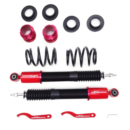 Adjustable Rear Coilovers with 24-Way Damping for 2012-2015 Honda Civic