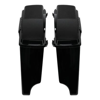 5" Extended Speaker Lids & Bracket for Harley Softail 1984-2017