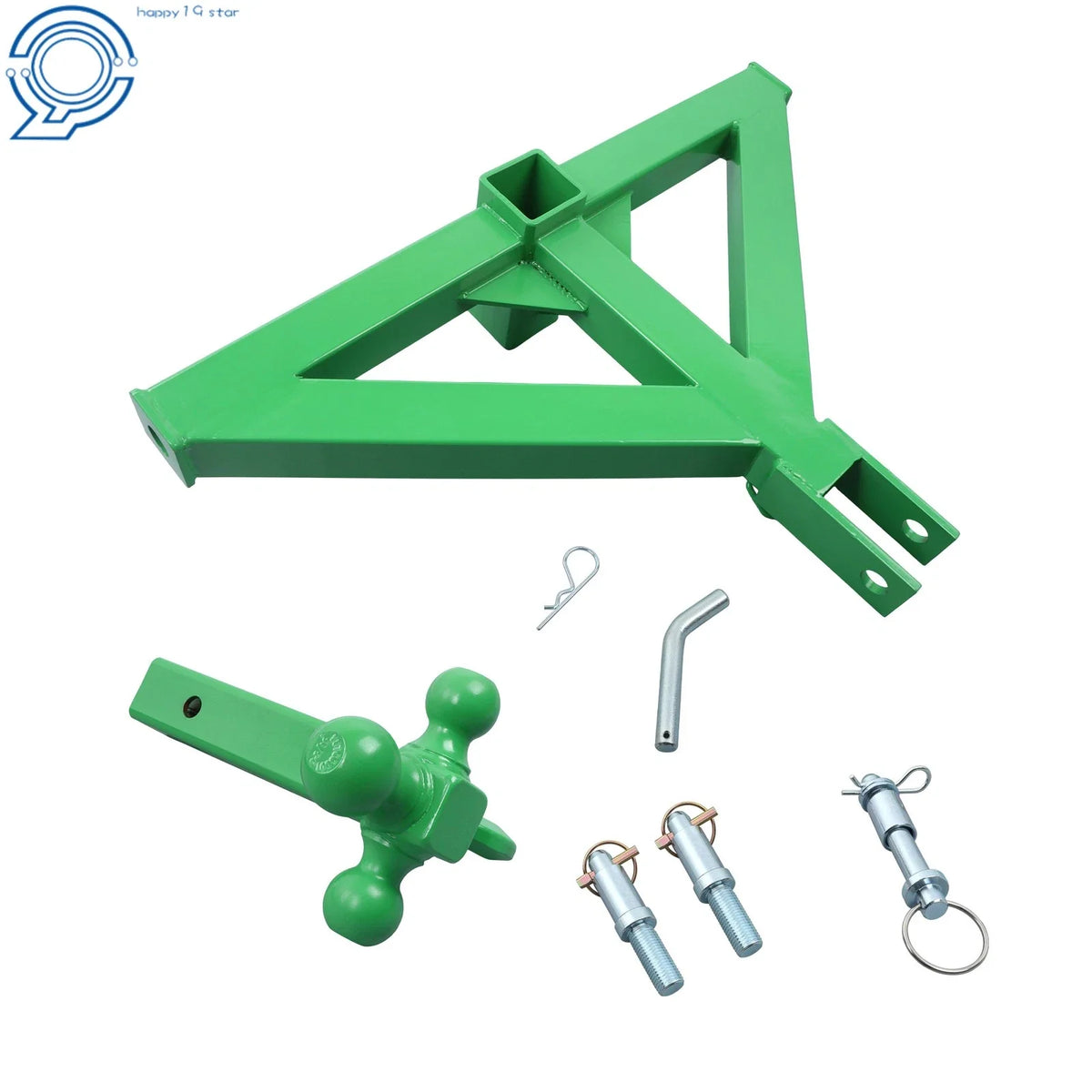 3 Point Trailer Hitch for Tractor (Receiver & Towing Ball)