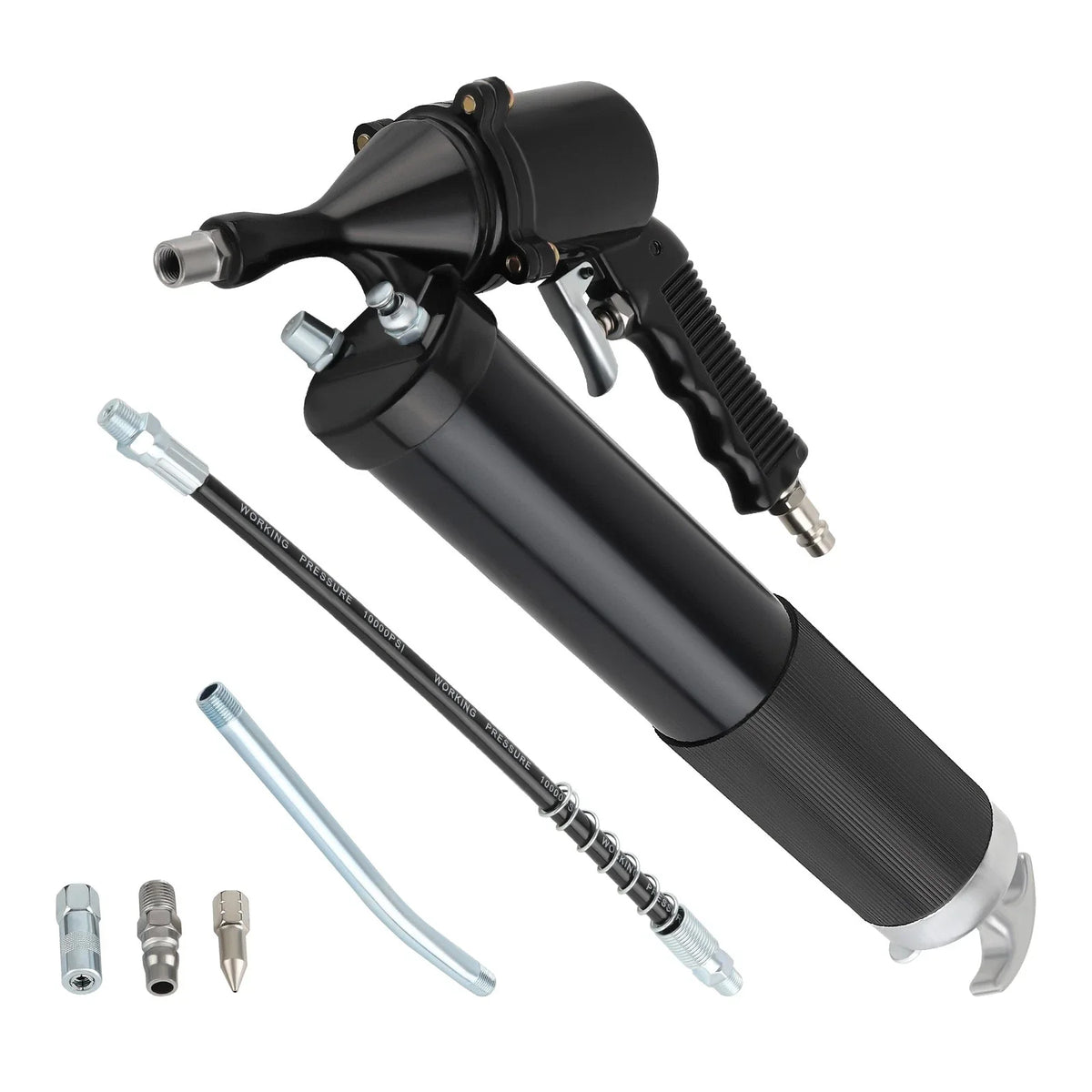 Pneumatic Grease Gun for Air Compressor with Flex Hose