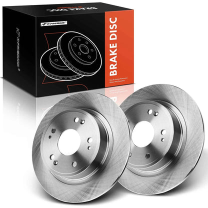 Rear Disc Brake Rotors for Honda Accord (2005–2021), Civic (2015), Acura ILX (2016–2022)