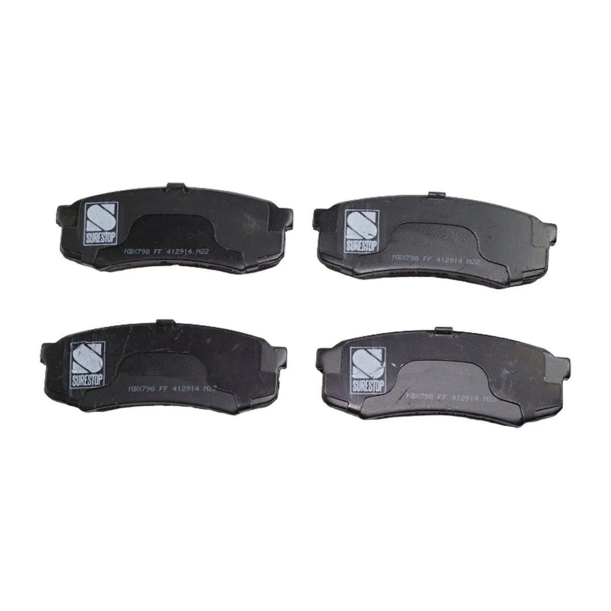 Disc Brake & Pad Kit for Toyota 4Runner (2003–2009) Cross-drilled Slotted