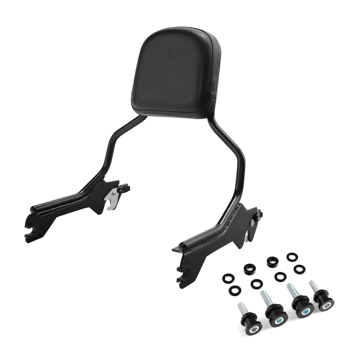Docking Hardware Kit & Sissy Bar Backrest for Harley Fat Boy FLFB 2018-2025