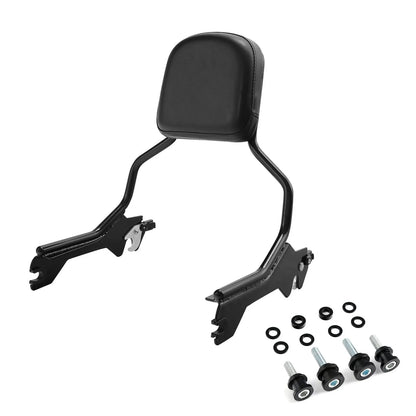 Docking Hardware Kit & Sissy Bar Backrest for Harley Fat Boy FLFB 2018-2025
