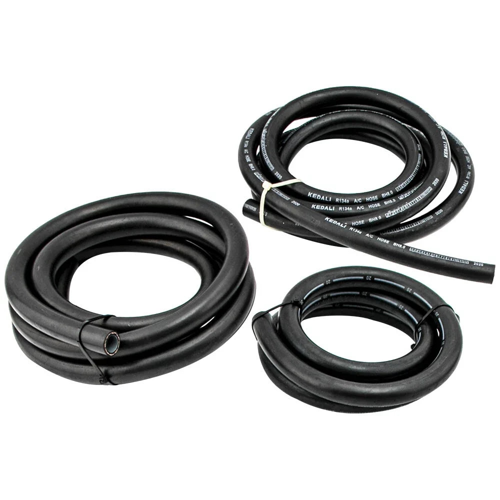 Air Conditioning Hose Kit for AC System, R-Ring Fittings, Extended Length