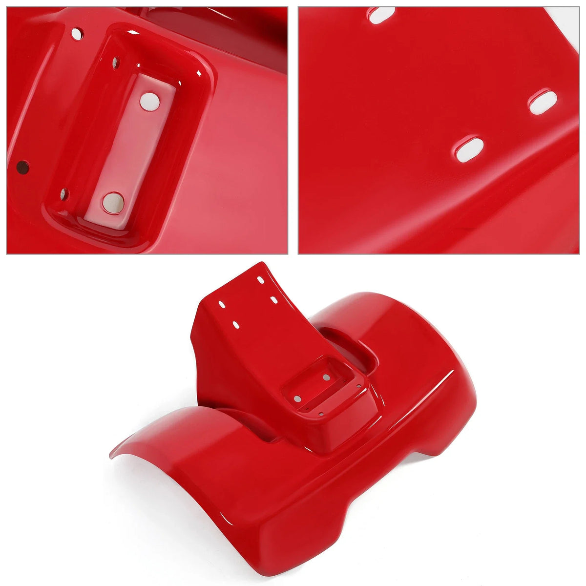 Red Rear Fender for Honda ATC70 (1978–1985) Mudguard Protector