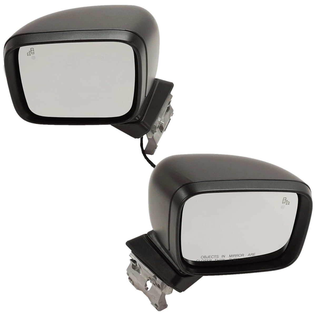 Set of 2 Heated Mirrors for Jeep Renegade (2015–2023)