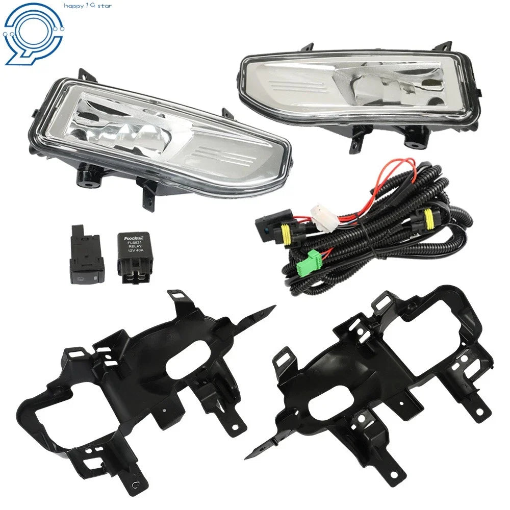 Set of 2 Bumper Fog Lights for Nissan Rogue Sport (2020–2022)