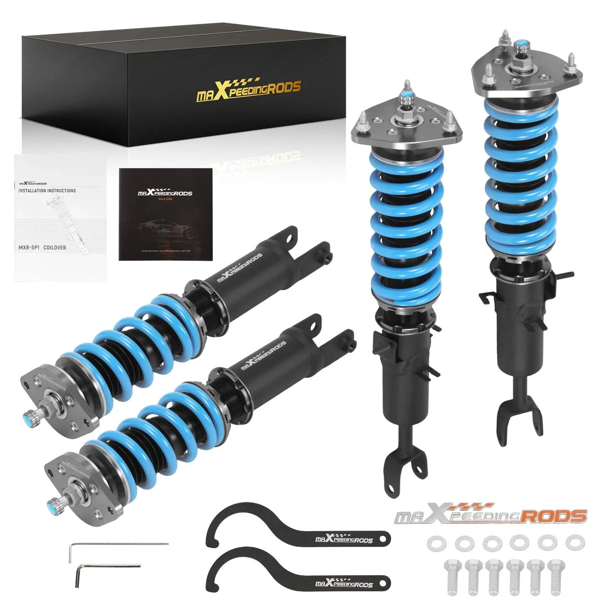 Adjustable Coilover Suspension Kit for Infiniti G35 Coupe/Sedan (2003–2007)