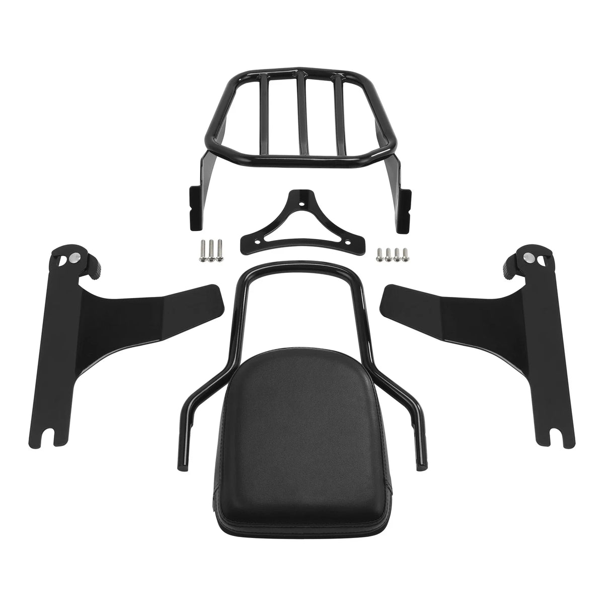Sissy Bar and Luggage Rack Backrest Pad for Harley Softail Breakout 2013-2017
