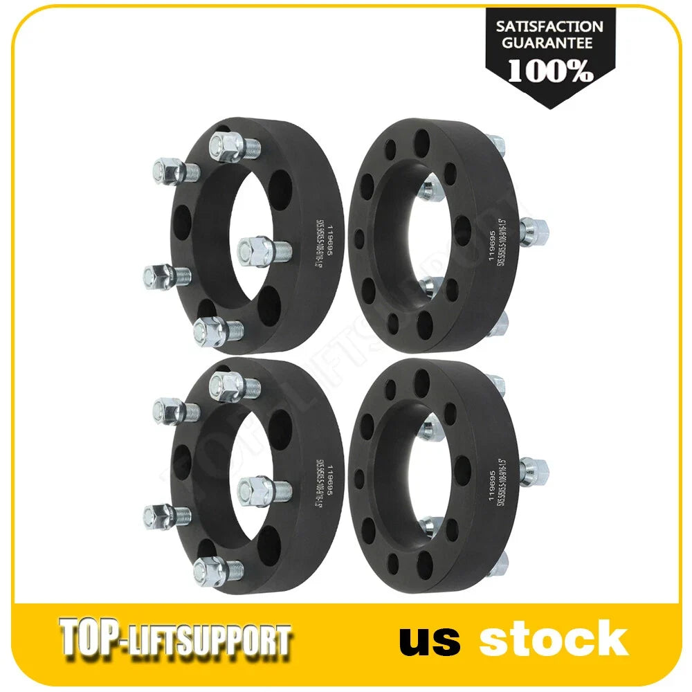 Set of 4 Wheel Spacers for Dodge Ram 1500 (2002–2013)
