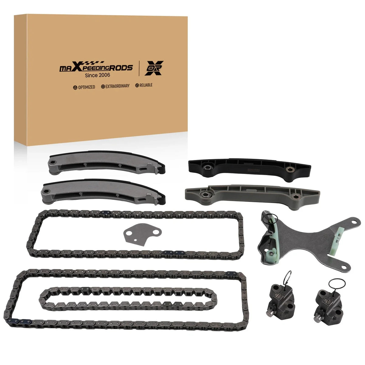 Timing Chain Kit + Tensioner for Dodge Dakota Ram Nitro Jeep Liberty 3.7L (2002–2011)