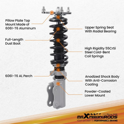 Adjustable Suspension Coilovers Kit for Chevrolet Impala 2000-2011