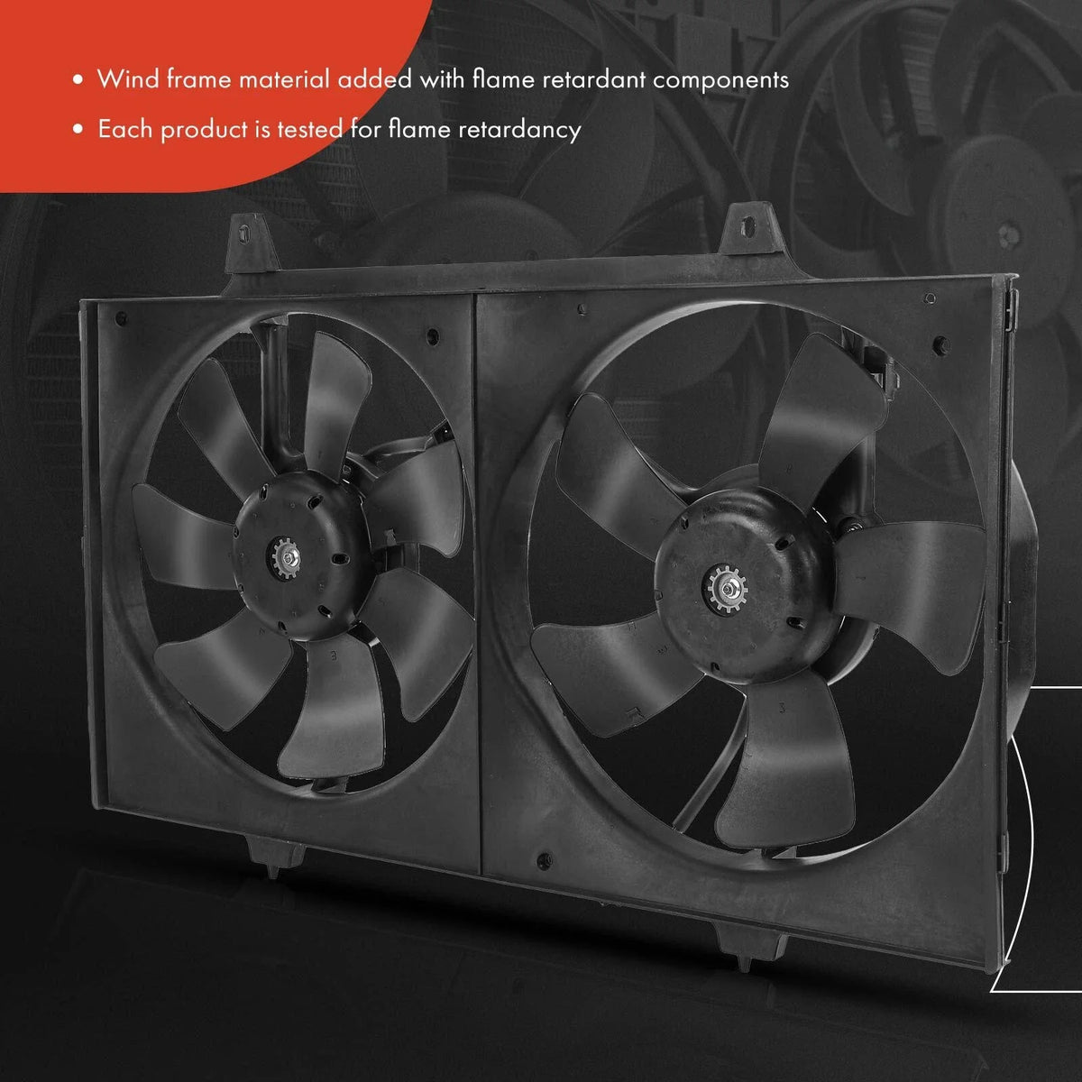 Dual Cooling Fan Assembly for Altima (1993–1997)