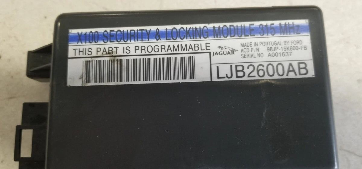 Security Locking Module for Jaguar XK8 X100 (1997–1999) LJB2600AB