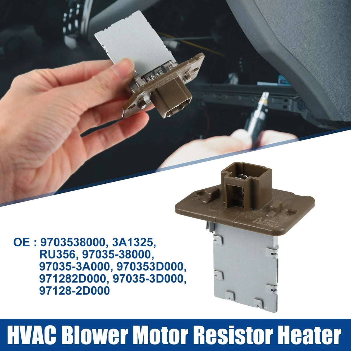 HVAC Blower Motor Resistor for Hyundai Sonata (1999–2005)