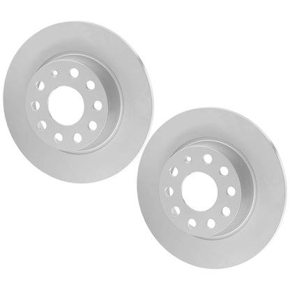 Rear Brake Disc Rotors for VW Golf, Passat, Audi A3, GTI (2000–2023)