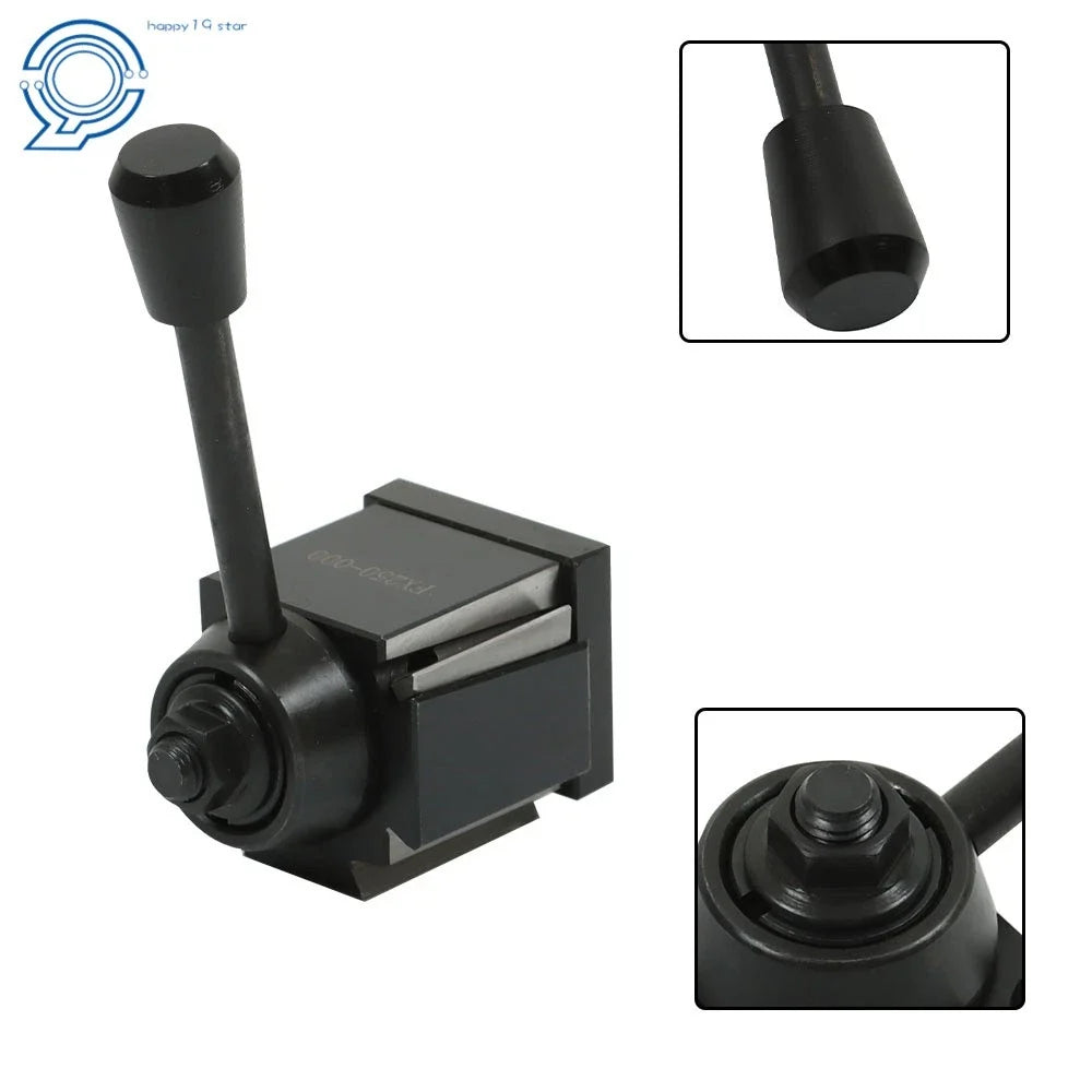 3 Pcs Wedge Quick Change Tool Post Set for Lathe - Fits Up to 8
