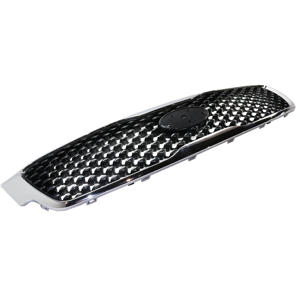 Grille for Kia Sorento (2016–2018) Chrome Shell & Gloss Black Insert