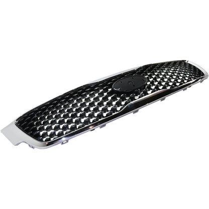 Grille for Kia Sorento (2016–2018) Chrome Shell & Gloss Black Insert