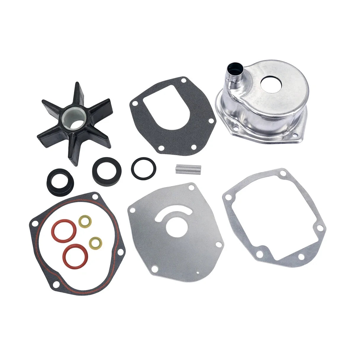 Water Pump Impeller Kit 40-100 HP for Mercury Outboard (46-817275A5)