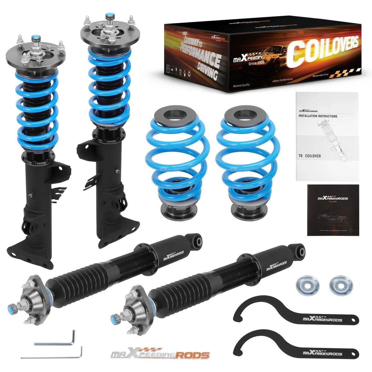 24 Way Adjustable Coilover Shocks for BMW E36 3 Series (1990–1999)