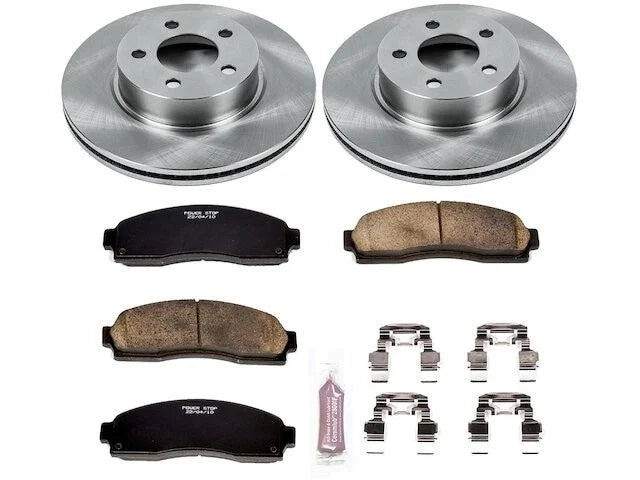 Front Brake Pad and Rotor Kit for Mazda B4000 (2003–2009) RM592DF