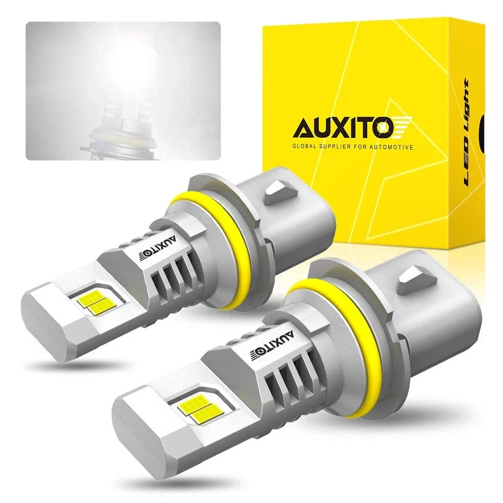 9007 HB5 LED Headlight Bulbs by AUXITO for Toyota Hilux N70