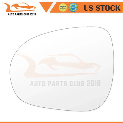 Flat Mirror Glass for Driver Side Replacement - Fiat 500X 2016-2019