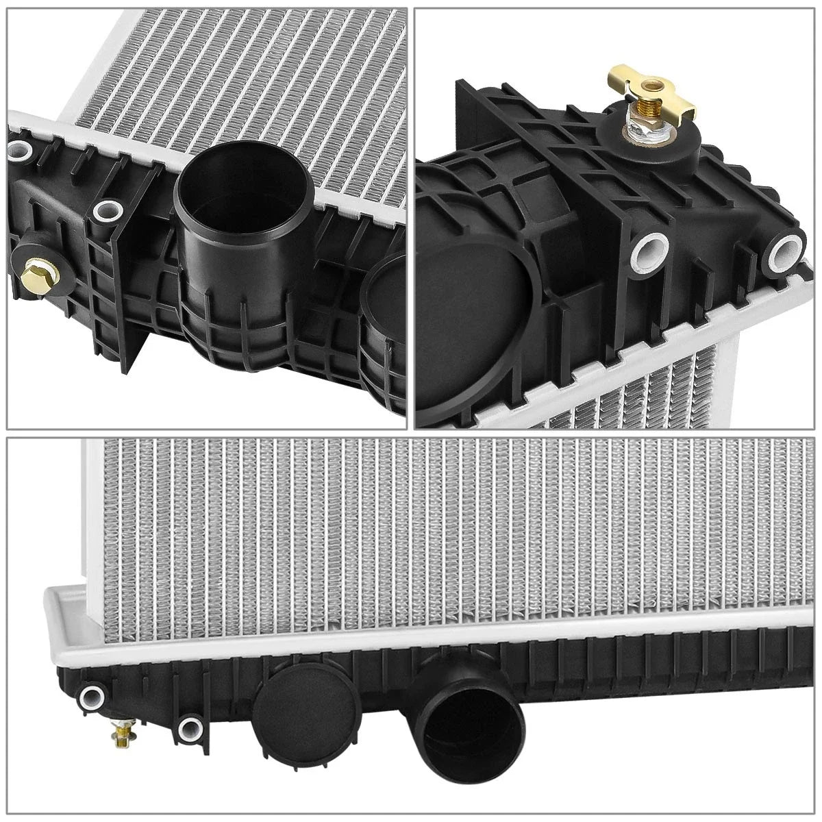 2-Row Aluminum Radiator for Freightliner Columbia/Century Class 1996-2011, OE