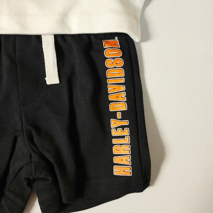 Knit Raglan T-Shirt & Shorts Set for Baby Boys - Harley-Davidson