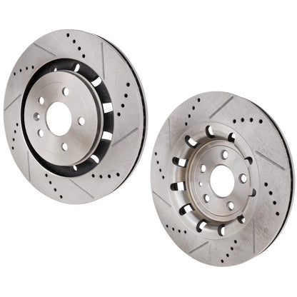 2013-2019 Ford Explorer Front Brake Discs for Driver and Passenger Side