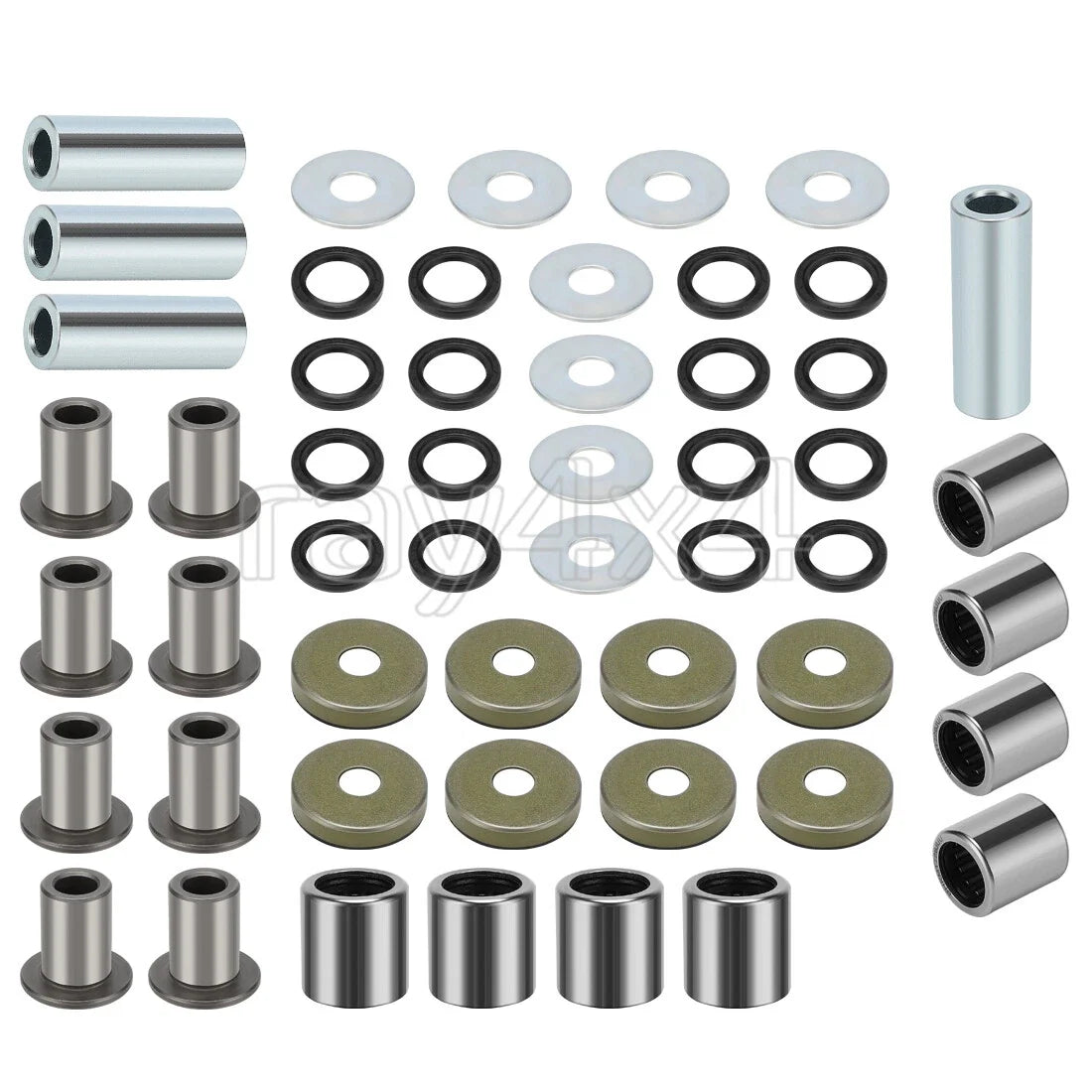 Front Upper Lower A-Arm Bushing Seal Kit for Suzuki Quadsport Z400 (2003–2014)