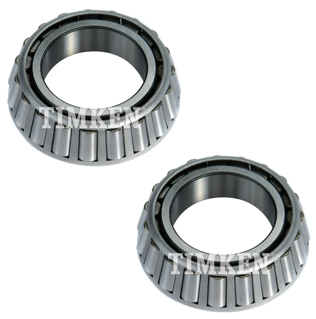 Set of 2 Rear Outer Wheel Bearings Timken for Chevrolet GMC C3500 (2000)