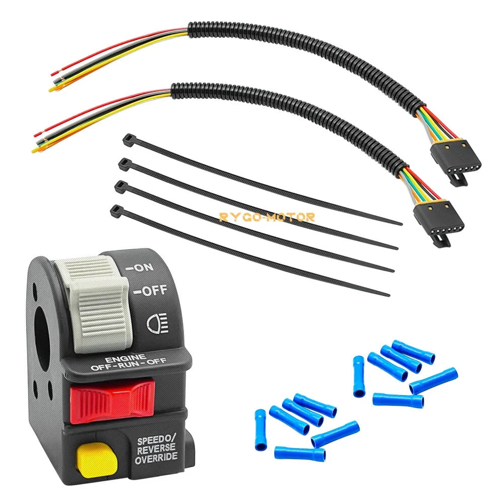 Handlebar Switch & Pigtail Harness Kit for Polaris Scrambler 500 (2000–2002)