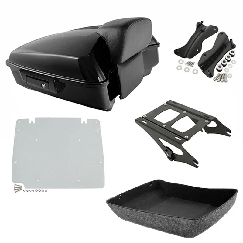 Chopped Trunk Backrest Mount Plate for Harley (2014-2026 Touring)