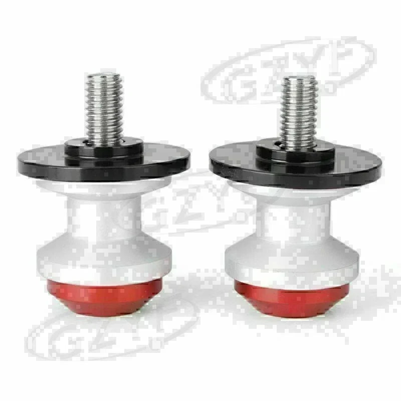 Swingarm Spools Slider Protectors for Motorcycles - 8mm Thread Green