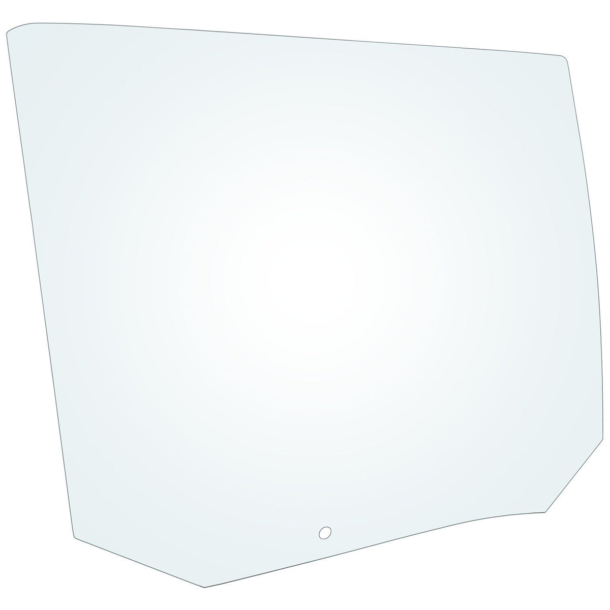 Rear Passenger Door Glass for Ford Explorer (2011–2019)