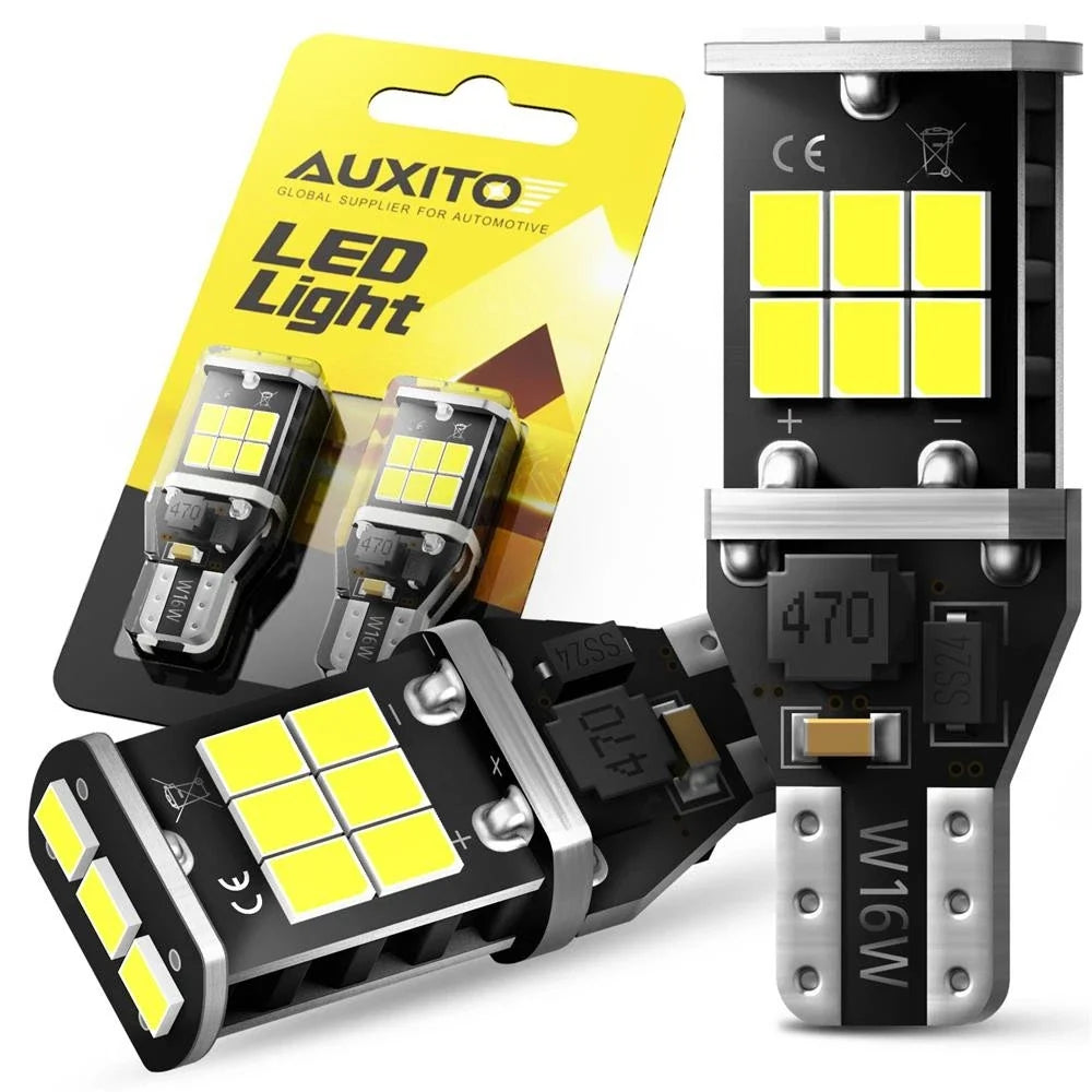 Bright White Canbus LED Bulb for Car Backup Reverse Light (912, 921, T15, W16W)