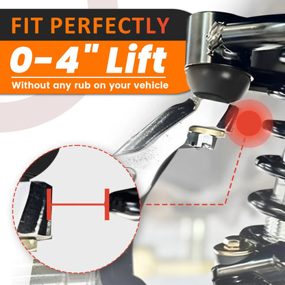 Upper Control Arm Set 0-4" Lift for 2WD/4WD Ford F150 (2004-2022)