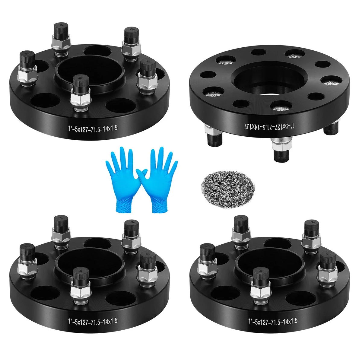 1" 5x5 5x127 Hubcentric Wheel Spacers for 2011–2025 Dodge Durango