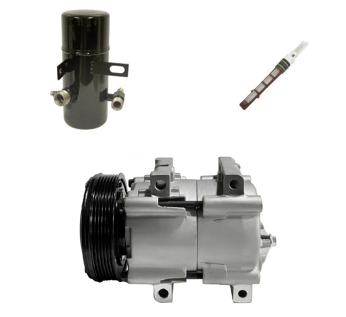 AC Compressor Kit Replacement for Ford F-350 5.8L 7.5L (1996–1996)