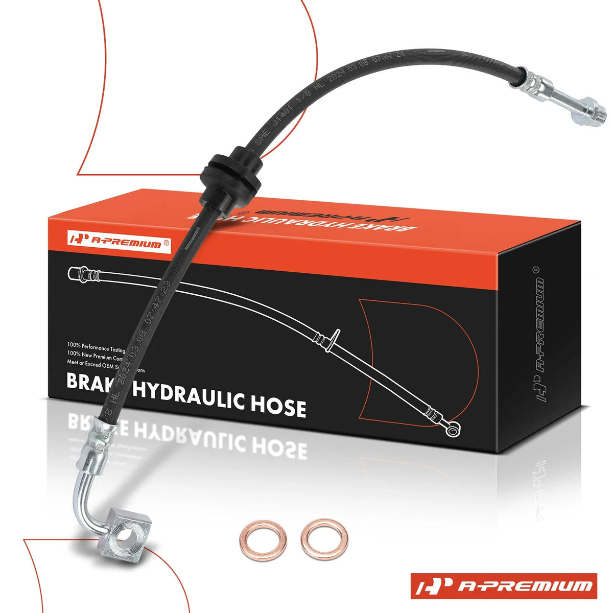 Front Driver Brake Hydraulic Hose for Buick Envision (2017–2019)