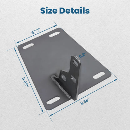 Bumper Brackets Pair for Dodge Ram 1500/2500 (1994-2001 to 2002-2008)