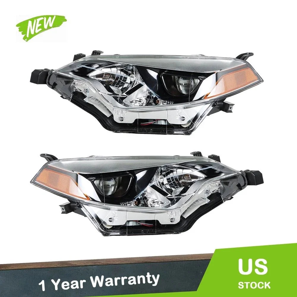 Halogen Projector Headlight Assembly for 2014-2016 Corolla