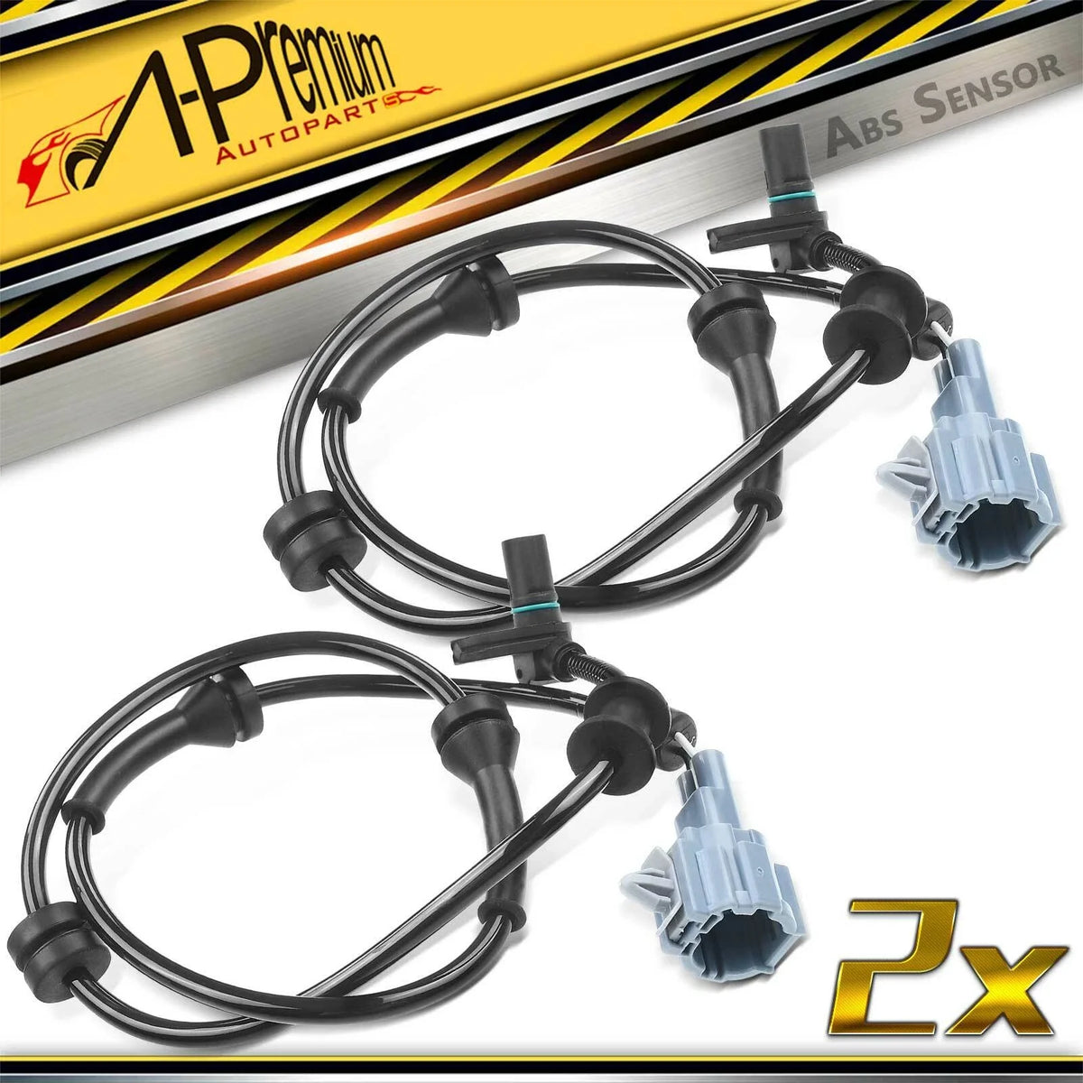 2X Front ABS Wheel Speed Sensor for Nissan Titan Armada (2005–2007)