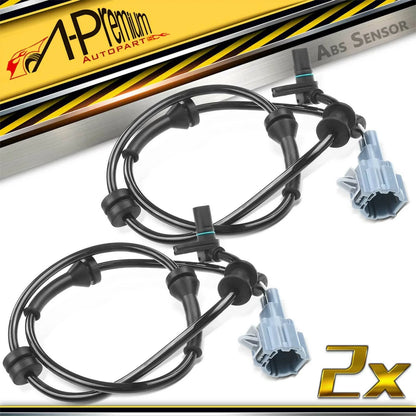2X Front ABS Wheel Speed Sensor for Nissan Titan Armada (2005–2007)