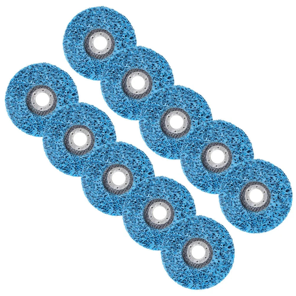 10 Pack Easy Strip Discs for Paint & Rust Removal (4.5"x7/8")